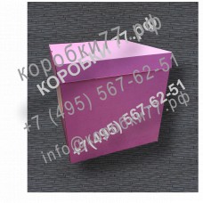 Коробка со съемной крышкой цвета Фуксия 700х700х700 от 1 штуки